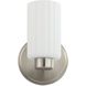 Bedminster 1 Light 5.75 inch Brushed Nickel Vanity Light Wall Light