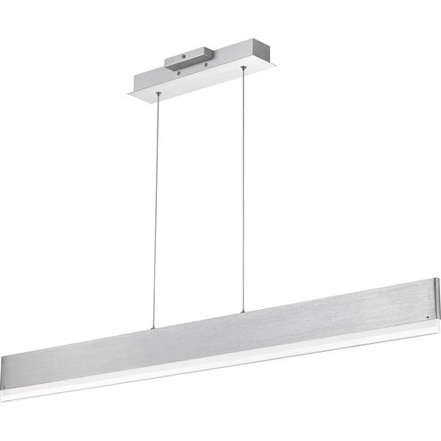 Cutlas LED 48 inch Brushed Aluminum Island Chandelier Ceiling Light