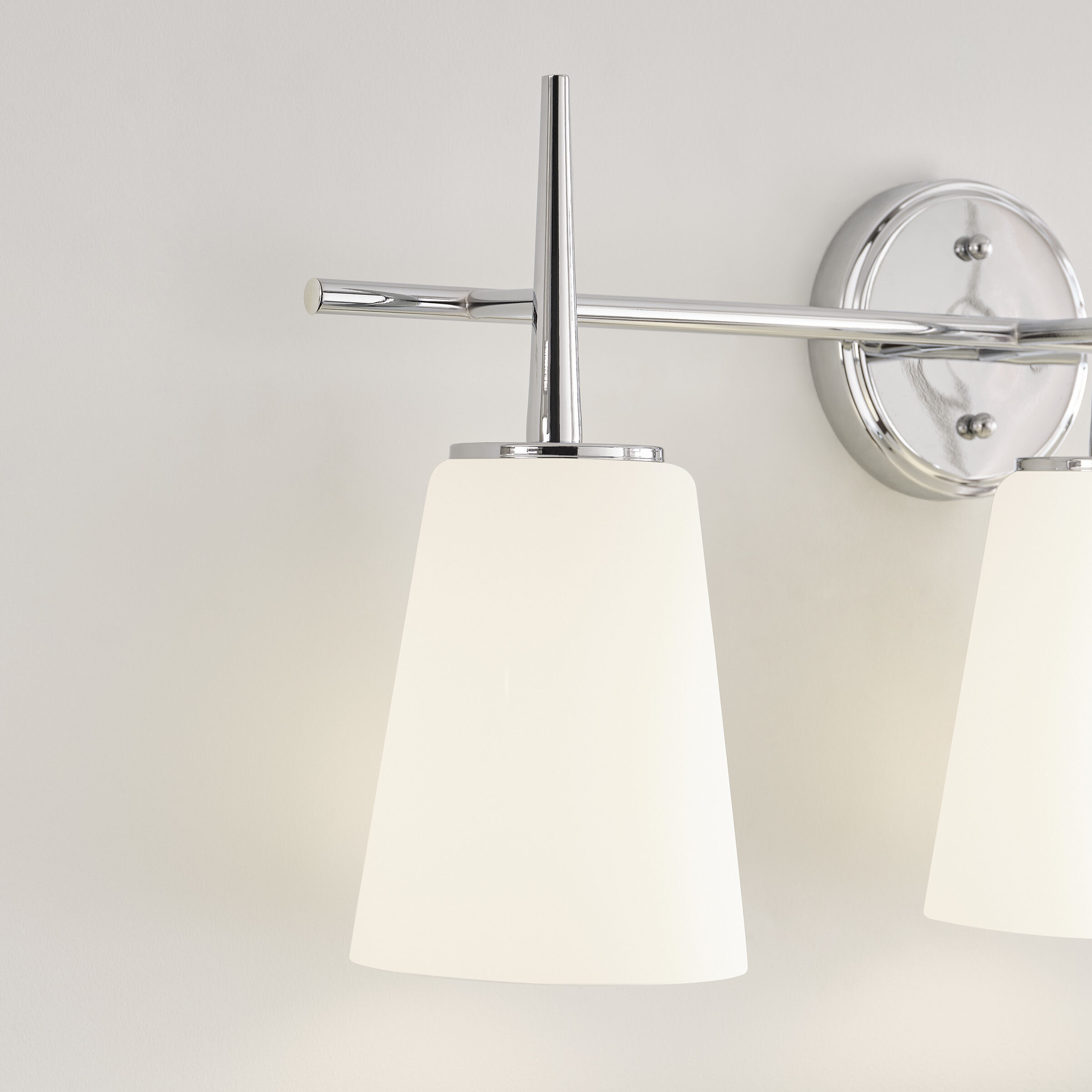 Driscoll 3 Light 24.5 inch Chrome Bath Vanity Wall Sconce Wall Light