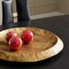 Everett Distressed Antique Brass Centerpiece