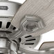 Builder 52 inch Brushed Nickel with Light Gray Oak/Warm Grey Oak Blades Ceiling Fan