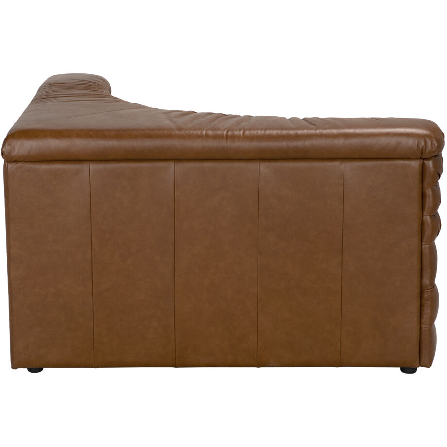 Bandera Roche Tan Modular Sofa, Corner