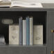 Slab 4.5 X 3.5 inch Clear Mica & Pearl Resin Bookends in Clear Mica and Pearl Resin, Set of 2