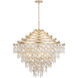 Kalani 16 Light 41 inch French Gold Chandelier Ceiling Light, Smithsonian Collaboration