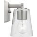 Vertex 2 Light 12.87 inch Brushed Nickel Bath Light Wall Light