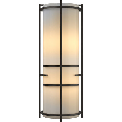 Extended Bars 2 Light 6.75 inch Oil Rubbed Bronze Sconce Wall Light in Ivory Art