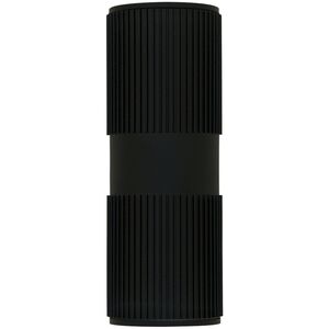 Summerside 2 Light 11.75 inch Black Outdoor Sconce