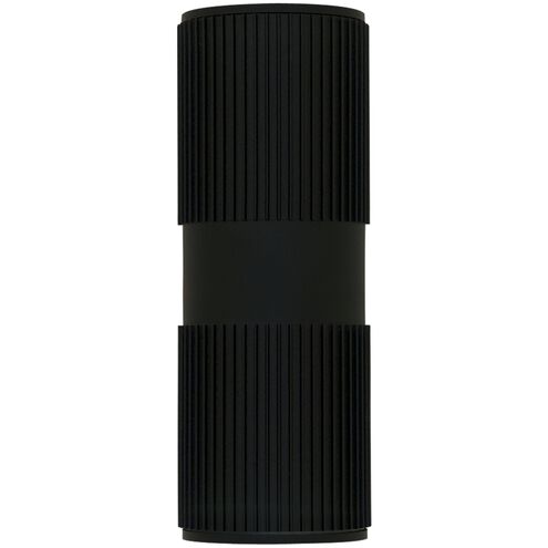 Summerside 2 Light 11.75 inch Black Outdoor Sconce