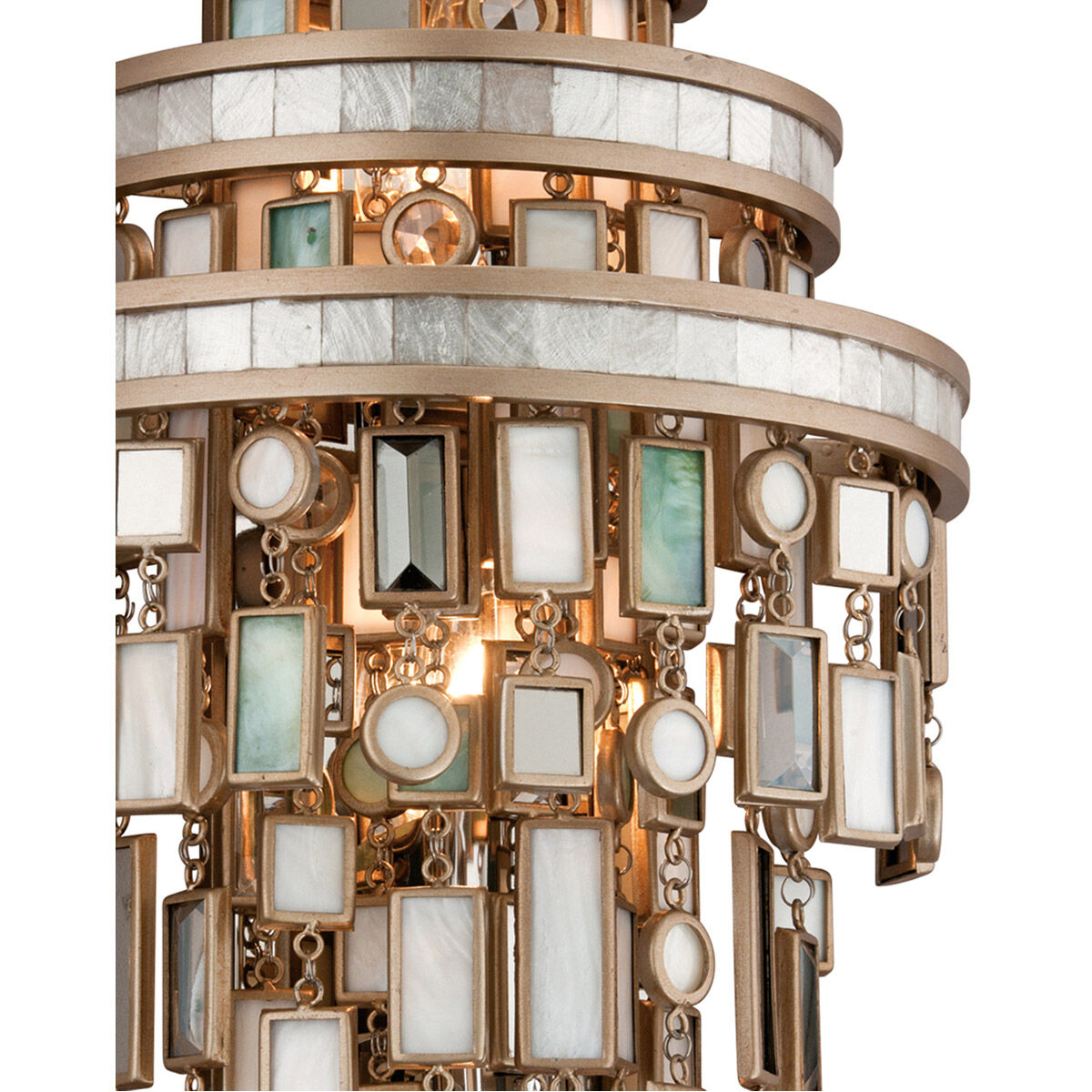 Dolcetti 3 Light 10 inch Dolcetti Silver Wall Sconce Wall Light