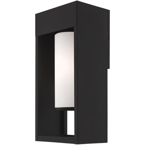 Bleecker 1 Light 17 inch Black Outdoor Wall Lantern