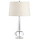 Wildwood 28 inch 100 watt Clear Table Lamp Portable Light