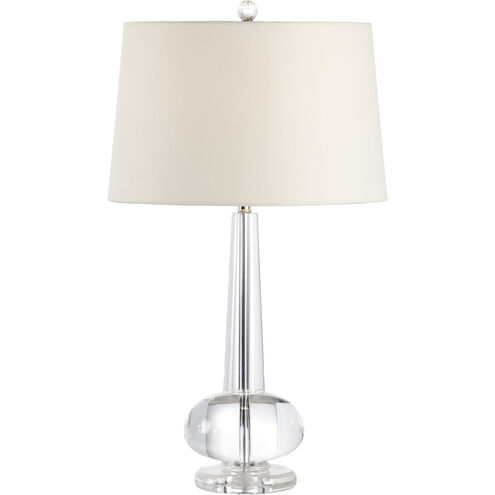 Wildwood 28 inch 100 watt Clear Table Lamp Portable Light