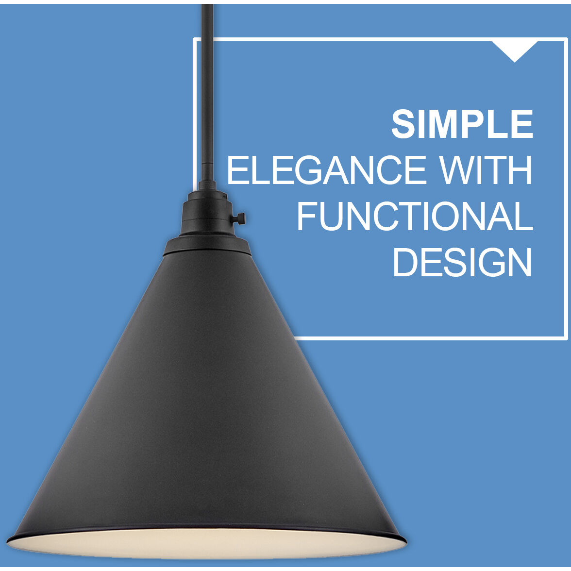 Arti 1 Light 15 inch Black Pendant Ceiling Light