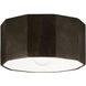 Radiance Collection 1 Light 12.25 inch Pewter Green Outdoor Flush-Mount