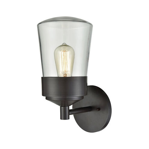 Gregg 1 Light 13 inch Oil Rubbed Bronze Outdoor Wall Sconce