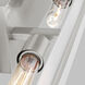 Dex 3 Light 4.75 inch Brushed Nickel Bath Vanity Wall Light