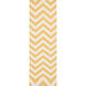 Frontier 96 X 30 inch Mustard, Ivory Rug