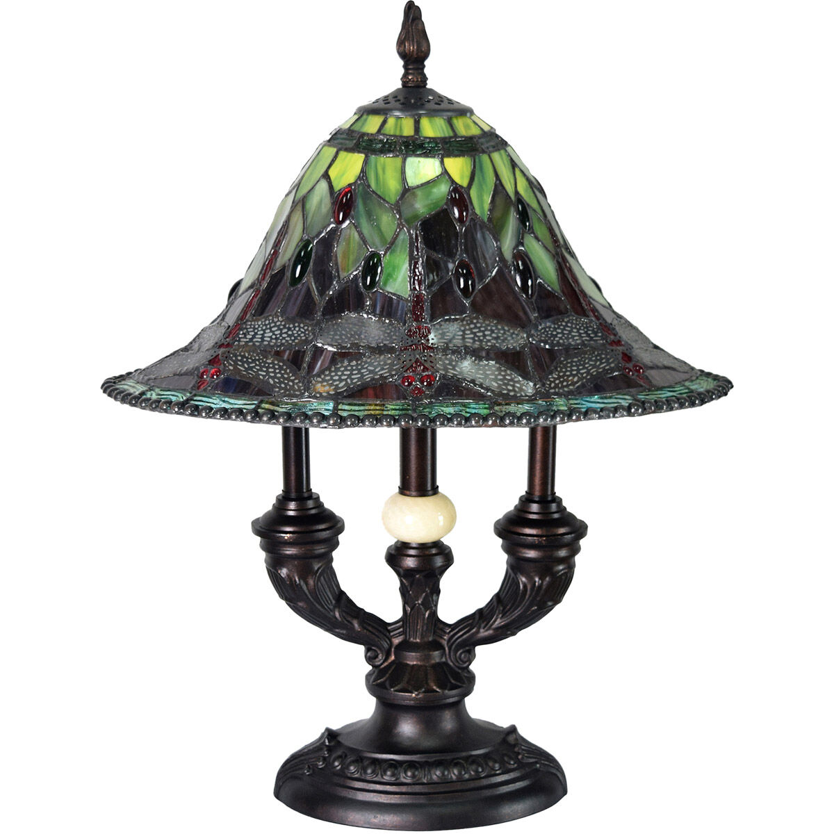 Albany Dragonfly 21 inch 60.00 watt Fieldstone Table Lamp Portable Light