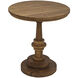 Comodo 28 X 25 inch Gold Teak Side Table