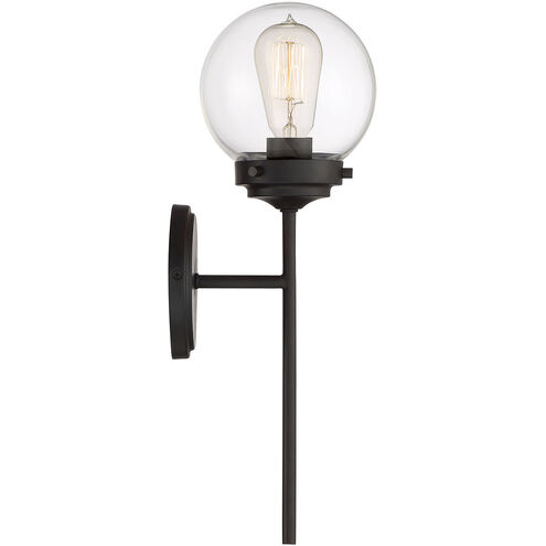 Industrial 1 Light 6 inch Oil Rubbed Bronze Wall Sconce Wall Light