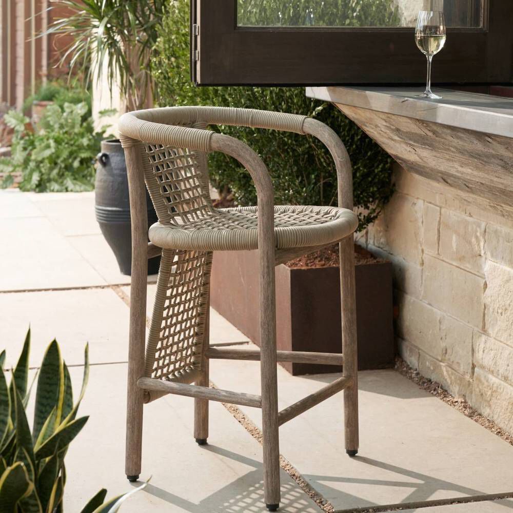 Chapman 37 inch Willow Outdoor Counter Stool