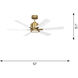 Flera Smart 52 LED 52 inch Matte White with Matte White ABS Blades Ceiling Fan