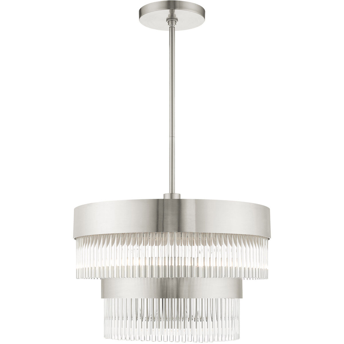 Norwich 5 Light 20 inch Brushed Nickel Chandelier Ceiling Light