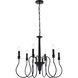 Flynx 6 Light 26 inch Black Pendant Ceiling Light