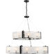 Cloud Break 20 Light 40 inch Coal Pendant Ceiling Light