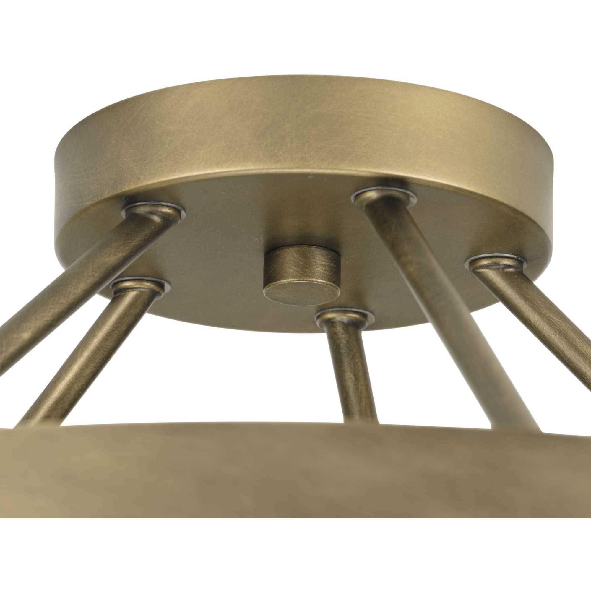 Breckenridge 5 Light 22.5 inch Aged Bronze Pendant Ceiling Light, Design Series