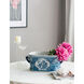 Kelda Blue and White Planter, Set of 2