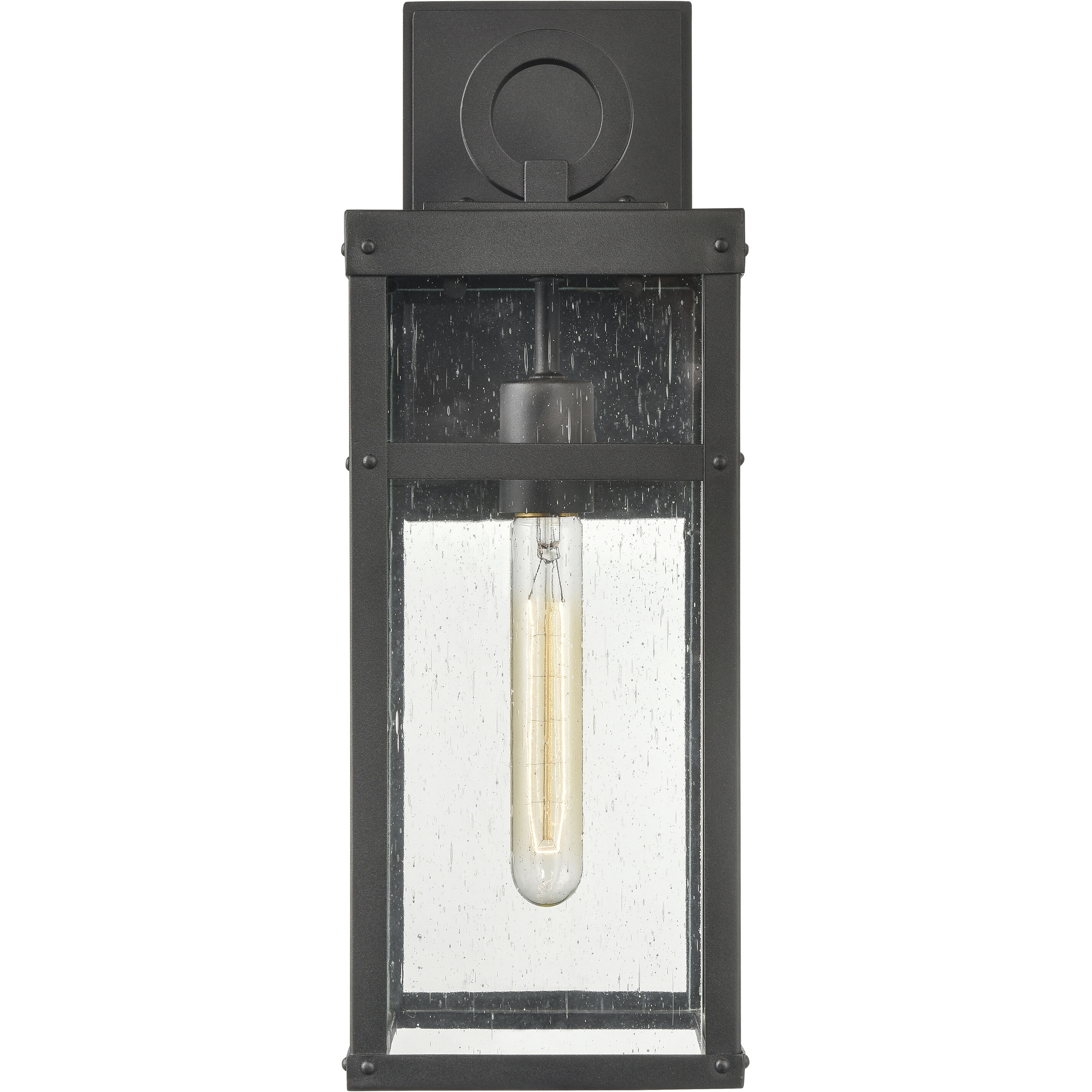 Dalton 1 Light 17.5 inch Textured Black Outdoor Wall Sconce