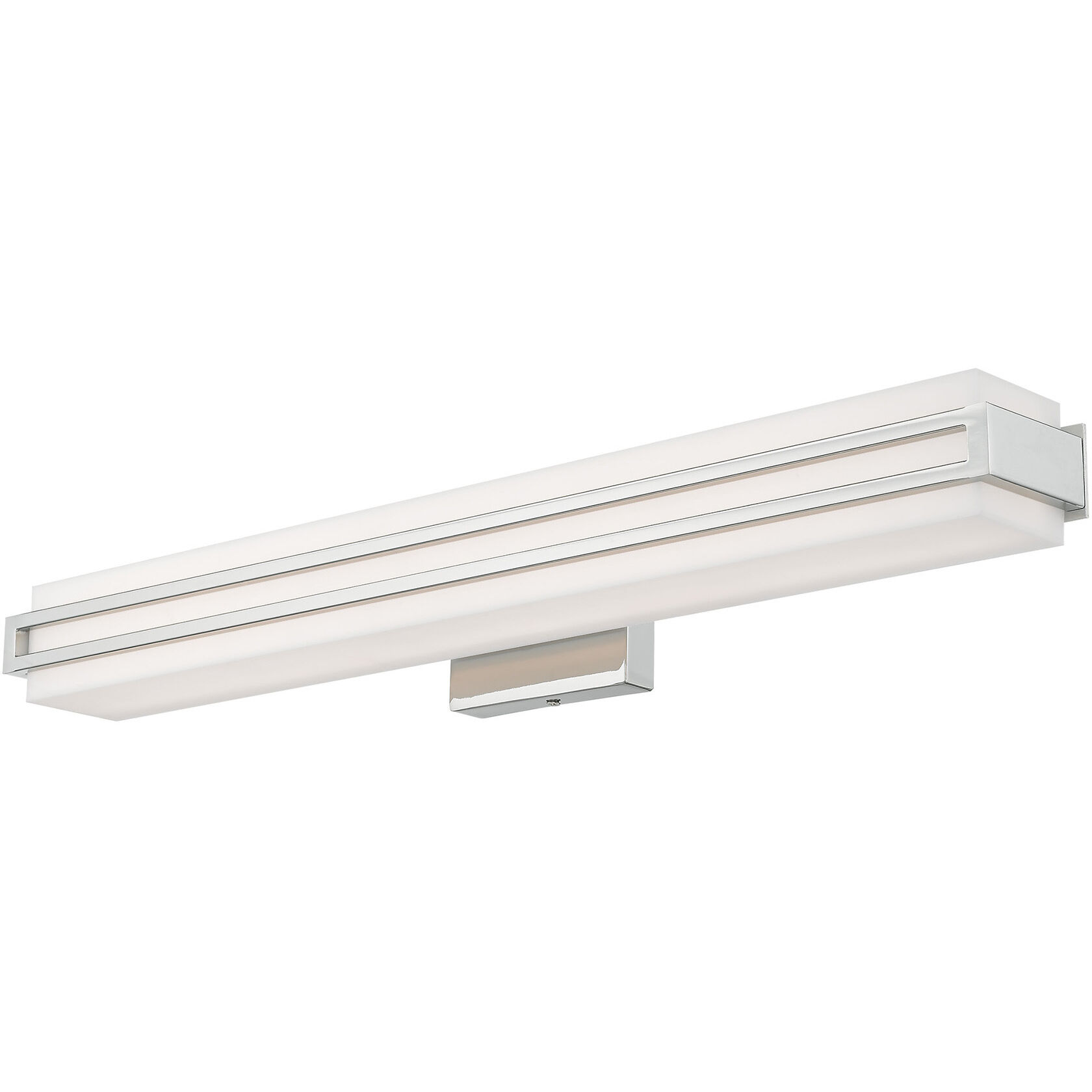 Fulton LED 4 inch Polished Chrome ADA Bath Vanity Wall Light