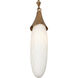Bougainvillea 1 Light 5 inch Warm Gold Pendant Ceiling Light
