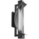 Albedo 1 Light 19 inch Black Outdoor Wall Sconce