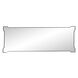 Irina 66 X 24 inch Matte Black Mirror