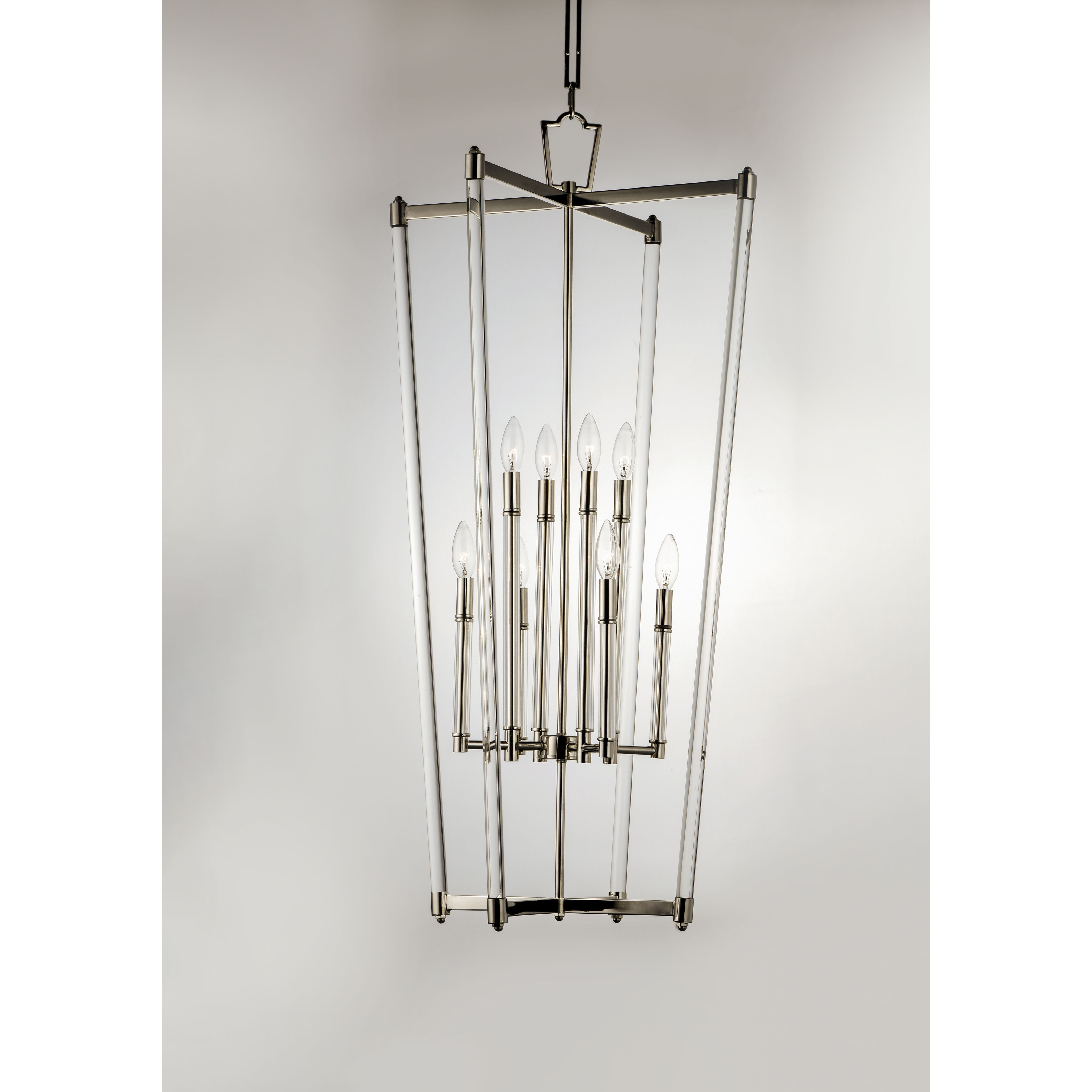 Lucent 8 Light 21 inch Polished Nickel Multi-Light Pendant Ceiling Light