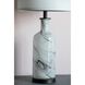Sarris 29 inch 60.00 watt White and Grey Table Lamp Portable Light