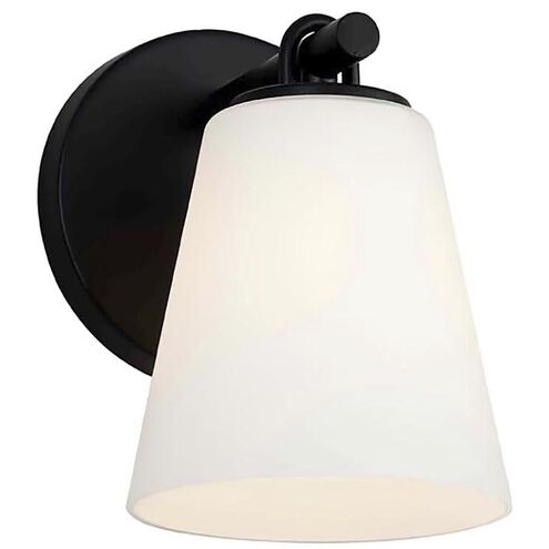 Fusion Collection - Alpino Family 5 inch Matte Black Wall Sconce Wall Light