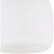 Valentina 1 Light 6.25 inch Brushed Nickel Vanity Light Wall Light