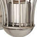 Spezza 1 Light 7 inch Satin Nickel Wall Sconce Wall Light