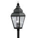 Exeter 4 Light 14.00 inch Post Light & Accessory