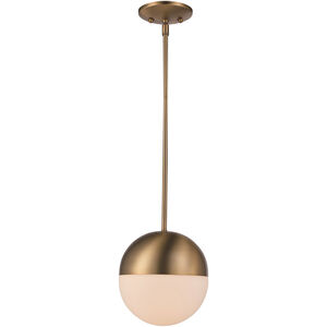 Expedition 1 Light 10 inch Satin Gold Pendant Ceiling Light