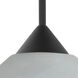 Hoppi LED Black Cord Pendant Ceiling Light