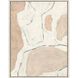 Conversations Pink and Beige and Neutral Canvas