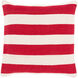 Bold Geo 18 inch Bright Red, Ivory Pillow Kit