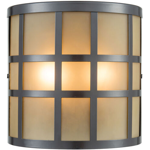 Scotia 2 Light 8 inch Oil Rubbed Bronze Outdoor Wall Sconce