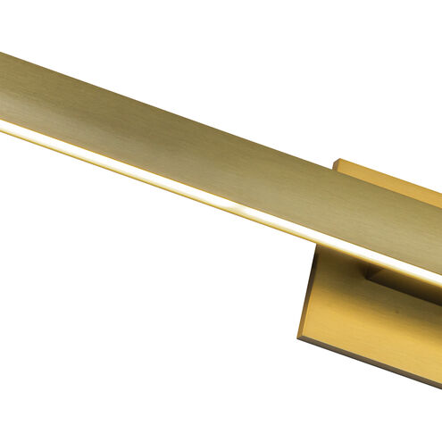 Vera LED 37.88 inch Brushed Gold Bath Vanity Light Wall Light