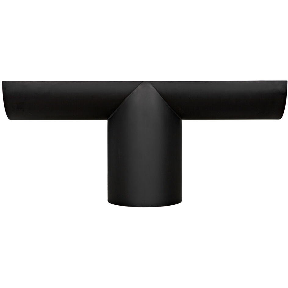 T 72 X 20.5 inch Matte Black Console