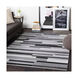 City 67 X 47 inch Light Gray/Taupe/Black Rugs, Rectangle